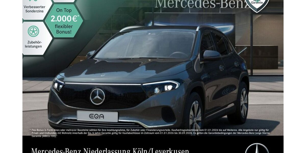 Mercedes-Benz EQA 11.014 km 38.990 &euro; Leverkusen 51371