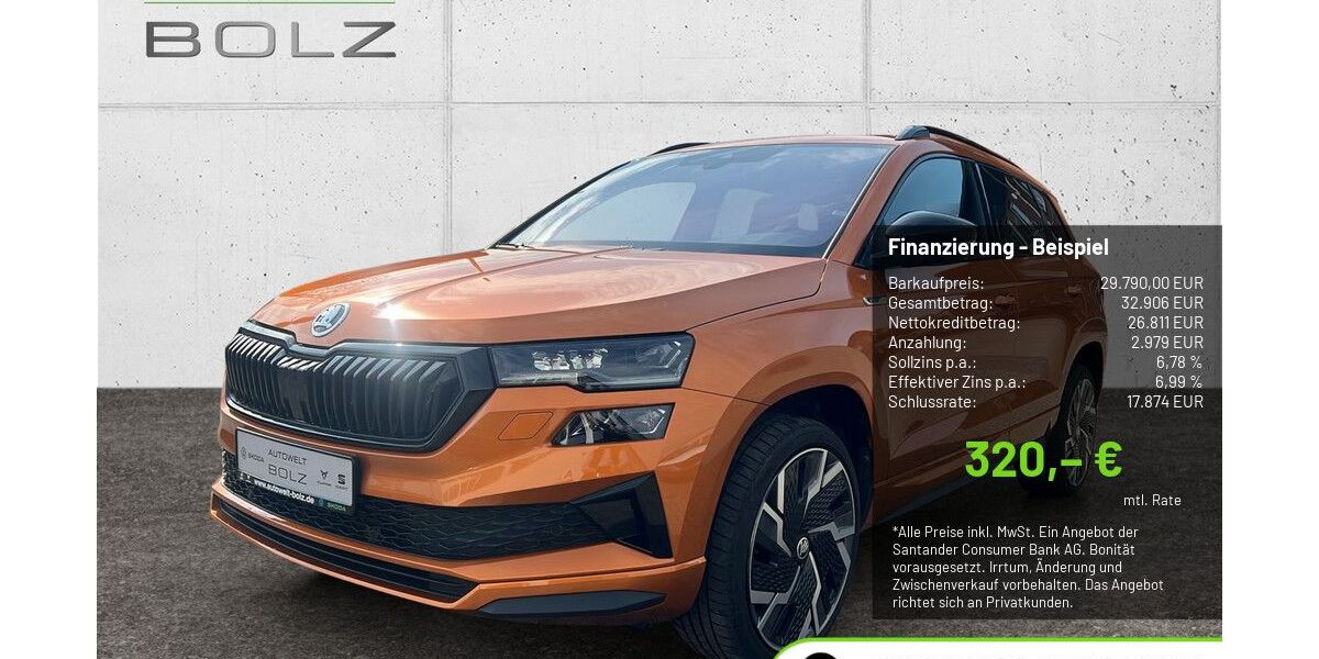 Skoda Karoq 40.655 km 29.990 &euro; Pulheim-Brauweiler 50259