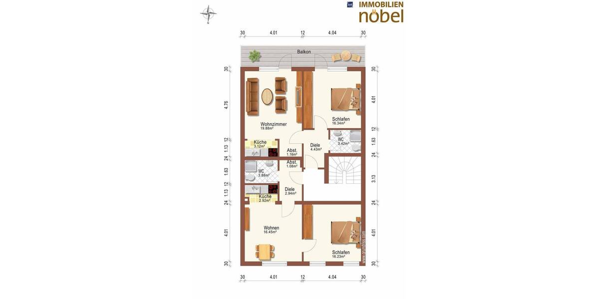 Mehrfamilienhaus, Wohnhaus Bonn Graurheindorf - 9 Zimmer, 203 m&sup2;, 589.000&euro; | Angebot:26617663