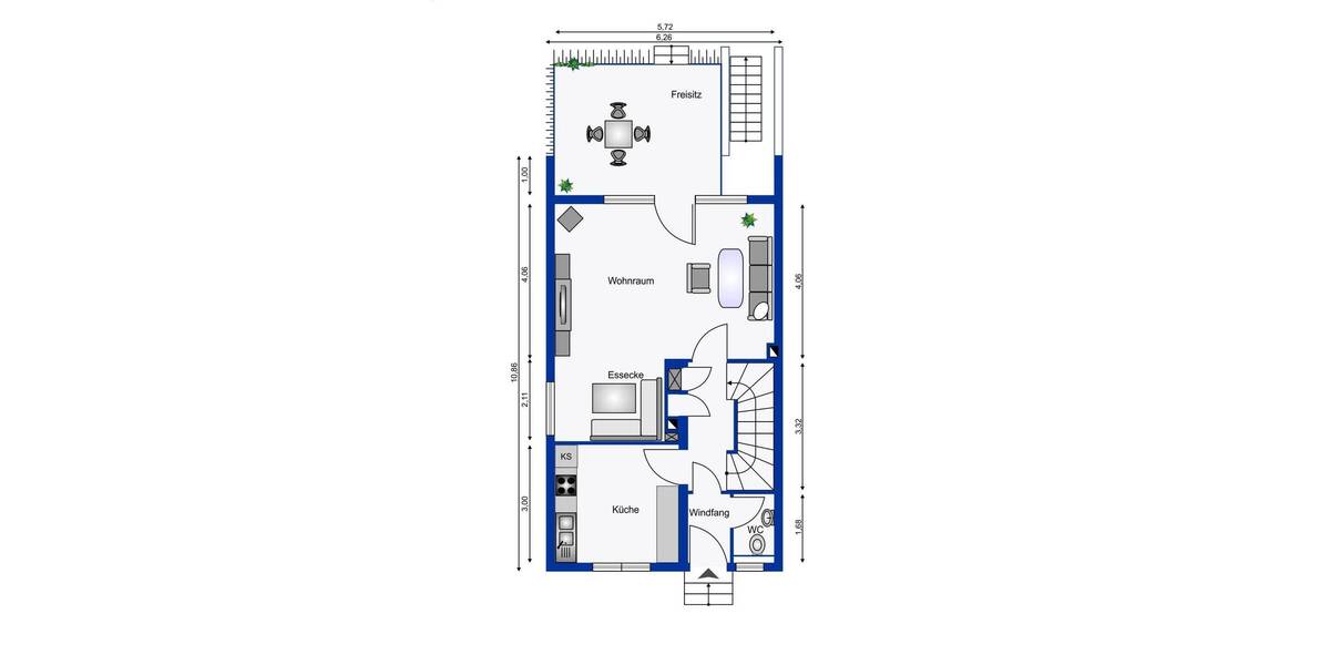 Doppelhaushälfte Troisdorf Spich - 4 Zimmer, 100 m&sup2;, 359.900&euro; | Angebot:26026625