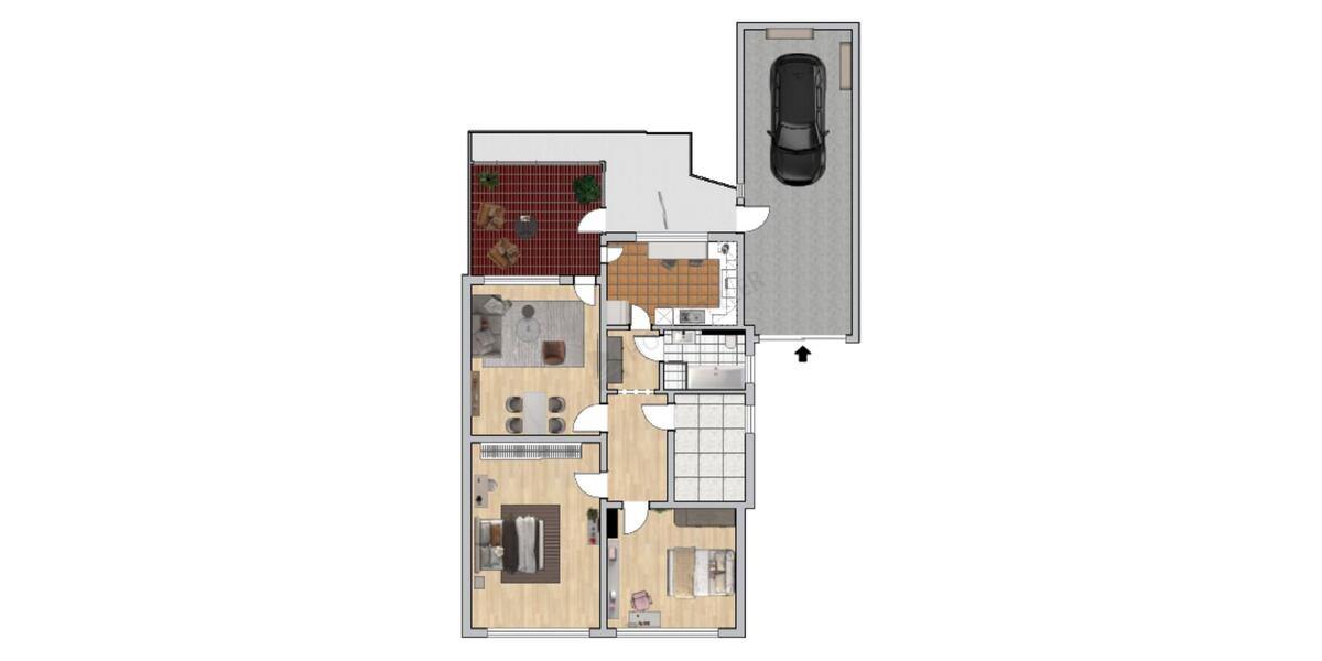 Erdgeschoßwohnung Rösrath - 3 Zimmer, 108 m&sup2;, 1.400&euro; | Angebot:24525276