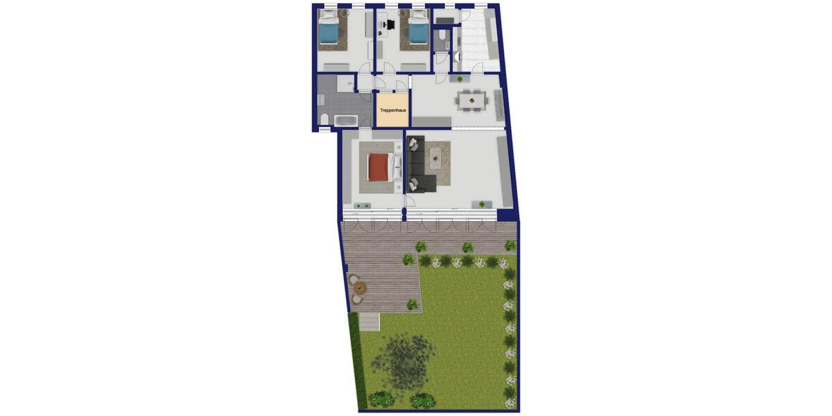 Etagenwohnung Siegburg - 4 Zimmer, 160 m&sup2;, 2.000&euro; | Angebot:25807109