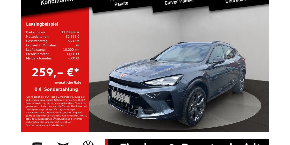 Cupra Formentor 21.636 km 33.988 &euro; Lohmar 53797