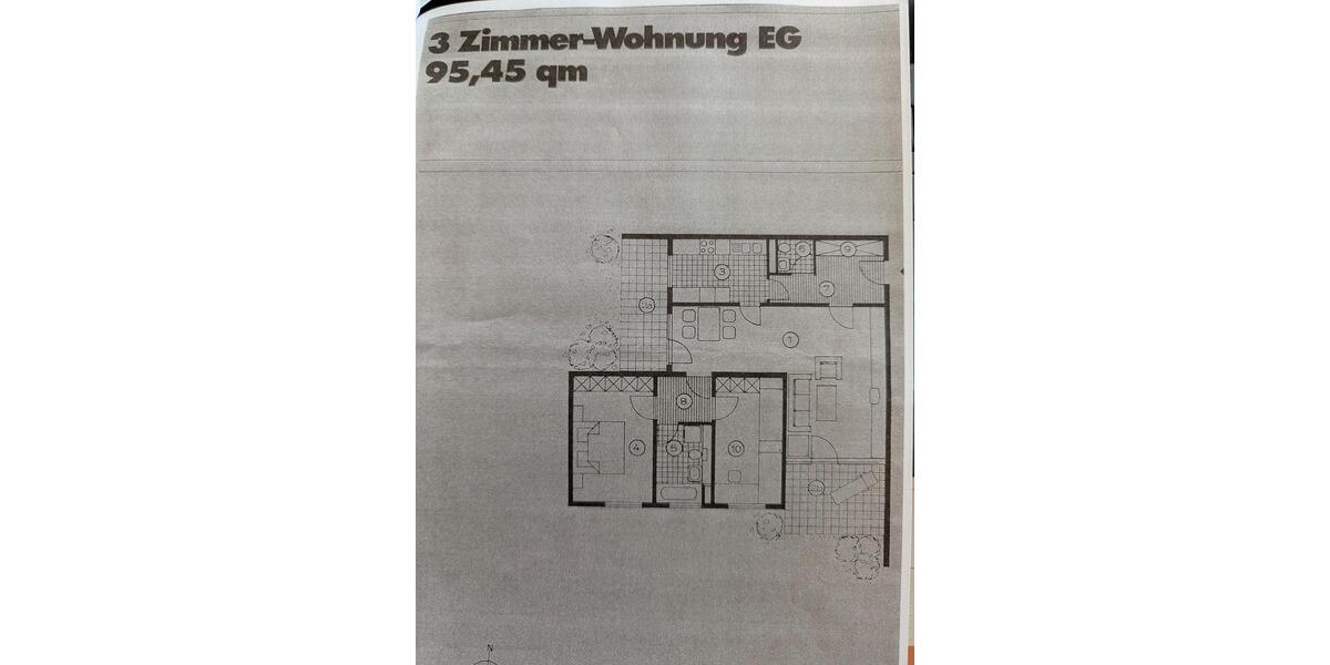 Etagenwohnung Köln Lindenthal - 3 Zimmer, 95 m&sup2;, 1.300&euro; | Angebot:26045448