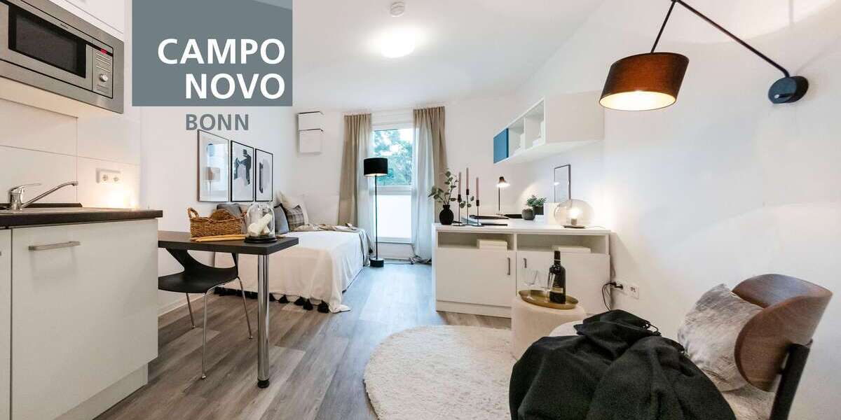 Etagenwohnung Bonn Bonn-Zentrum - 1 Zimmer, 23 m&sup2;, 580&euro; | Angebot:24215868