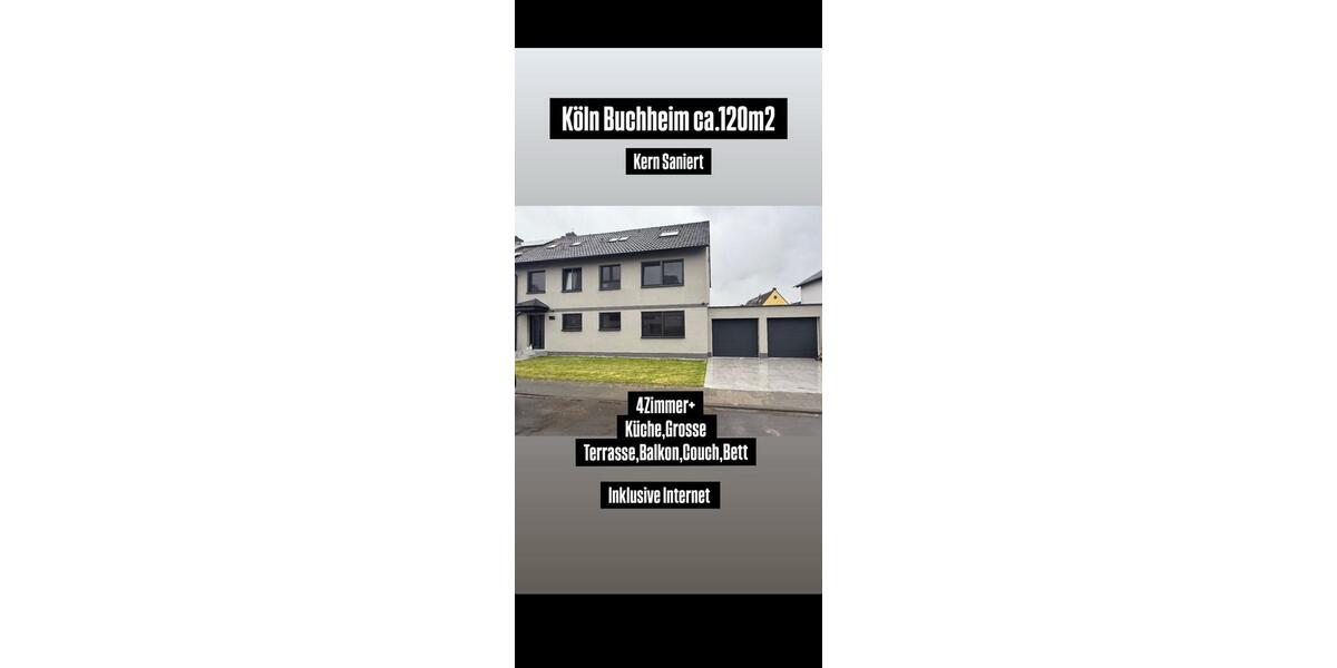 Etagenwohnung Köln Mülheim - 4 Zimmer, 120 m&sup2;, 2.200&euro; | Angebot:26005043