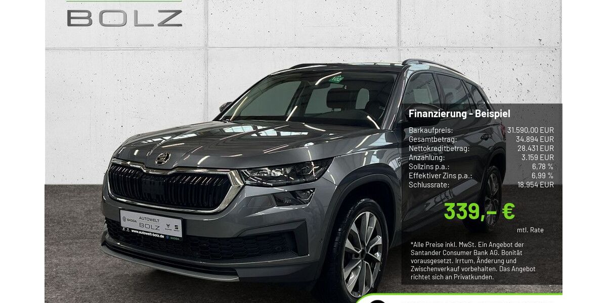 Skoda Kodiaq 54.356 km 31.590 &euro; Pulheim-Brauweiler 50259
