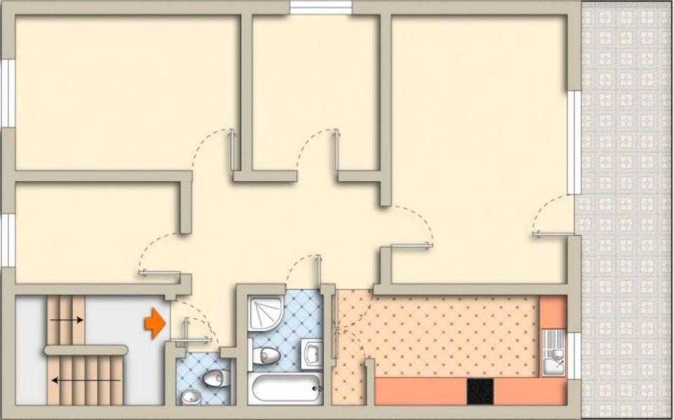 Etagenwohnung Rösrath - 4 Zimmer, 82 m&sup2;, 295.000&euro; | Angebot:24583514