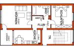 Etagenwohnung Leverkusen - 2 Zimmer, 63 m&sup2;, 850&euro; | Angebot:26008469