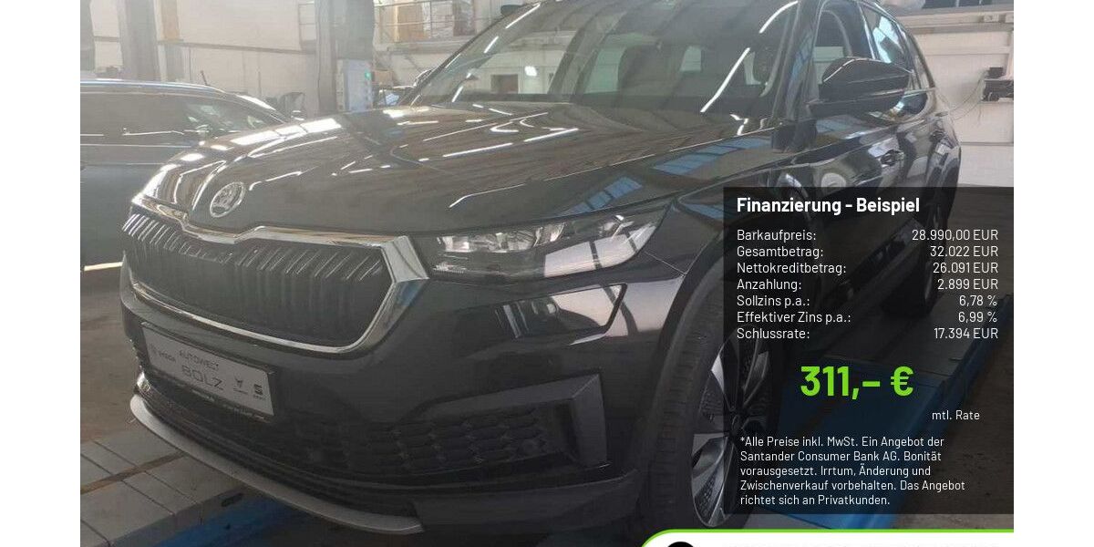 Skoda Kodiaq 79.655 km 28.990 &euro; Pulheim-Brauweiler 50259