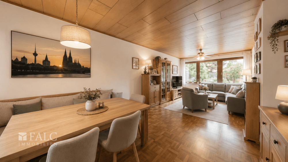 Reihenmittelhaus Köln Lindweiler - 4 Zimmer, 90 m&sup2;, 256.800&euro; | Angebot:26695604
