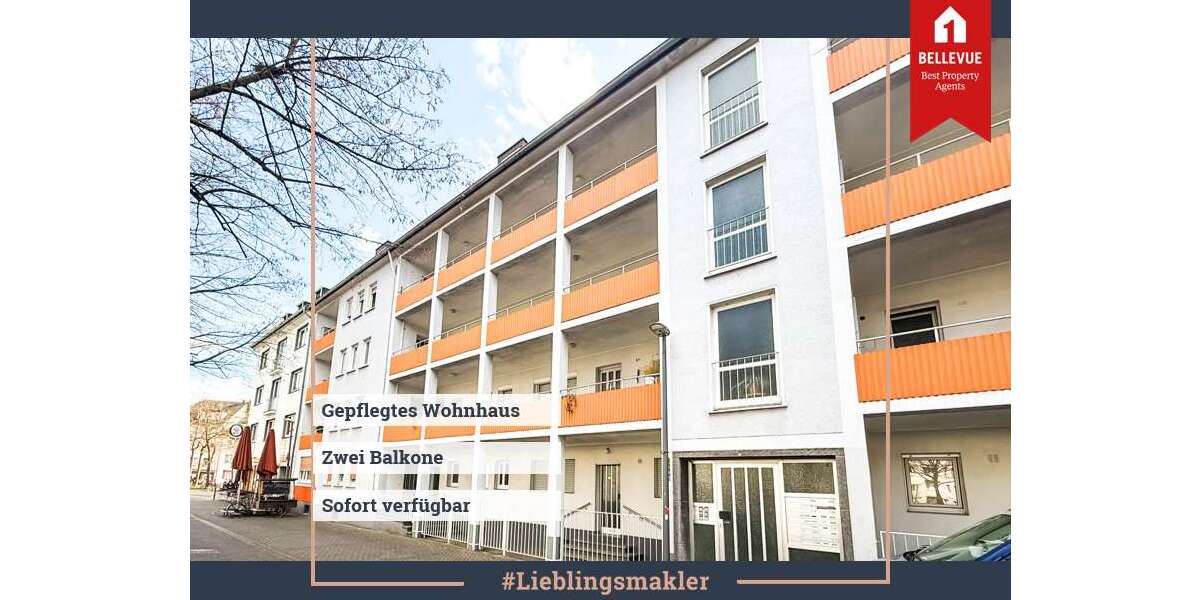 Etagenwohnung Köln / Kalk Kalk - 3 Zimmer, 81 m&sup2;, 329.000&euro; | Angebot:25803669