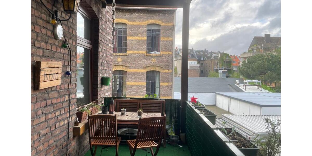 Etagenwohnung Köln Nippes - 1 Zimmer, 19 m&sup2;, 600&euro; | Angebot:26001669