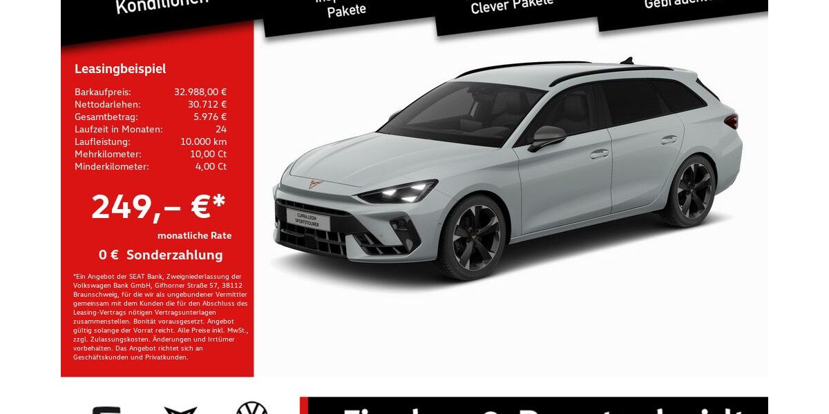 Cupra Leon 23.143 km 32.988 &euro; Lohmar 53797