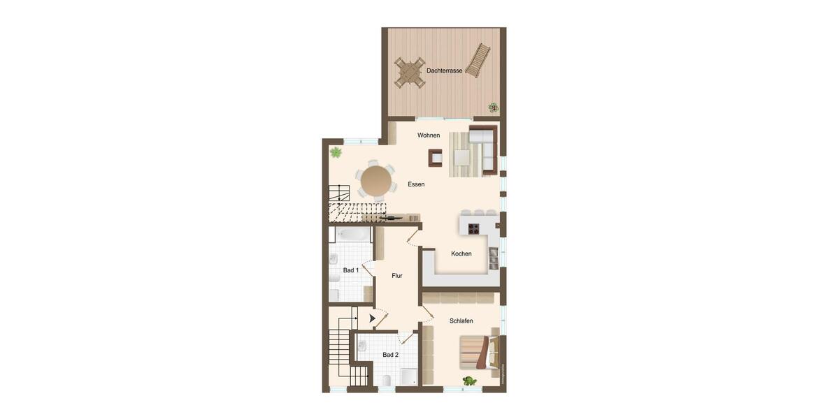 Maisonettenwohnung Rösrath - 5 Zimmer, 163 m&sup2;, 1.996&euro; | Angebot:25601215