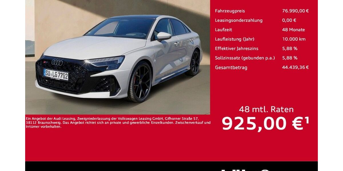 Audi RS3 5.500 km 76.990 &euro; Meckenheim / Bonn 53340