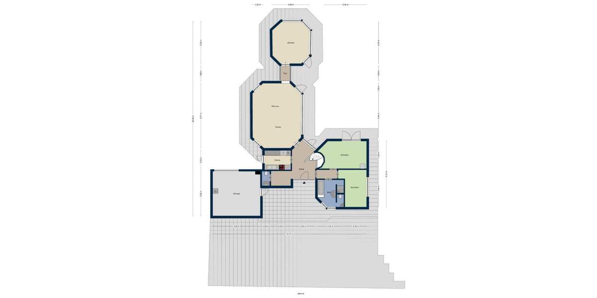 Bungalow Köln Hahnwald - 5 Zimmer, 219 m&sup2;, 1.495.000&euro; | Angebot:25744888