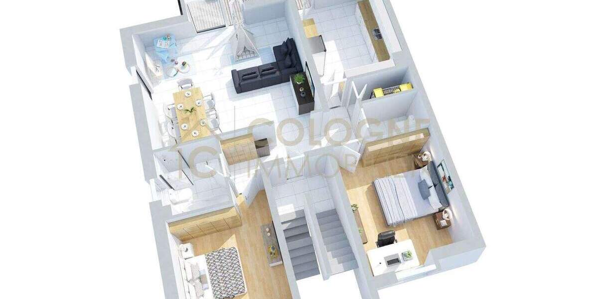 Etagenwohnung Frechen Grube Carl - 3 Zimmer, 86 m&sup2;, 250.000&euro; | Angebot:25669273