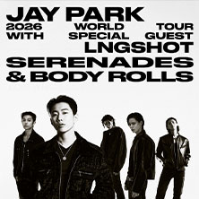 Jay Park with special guests LNGSHOT - Serenades & Body Rolls 13.10.2026 Raiffeisen Halle im Gasometer