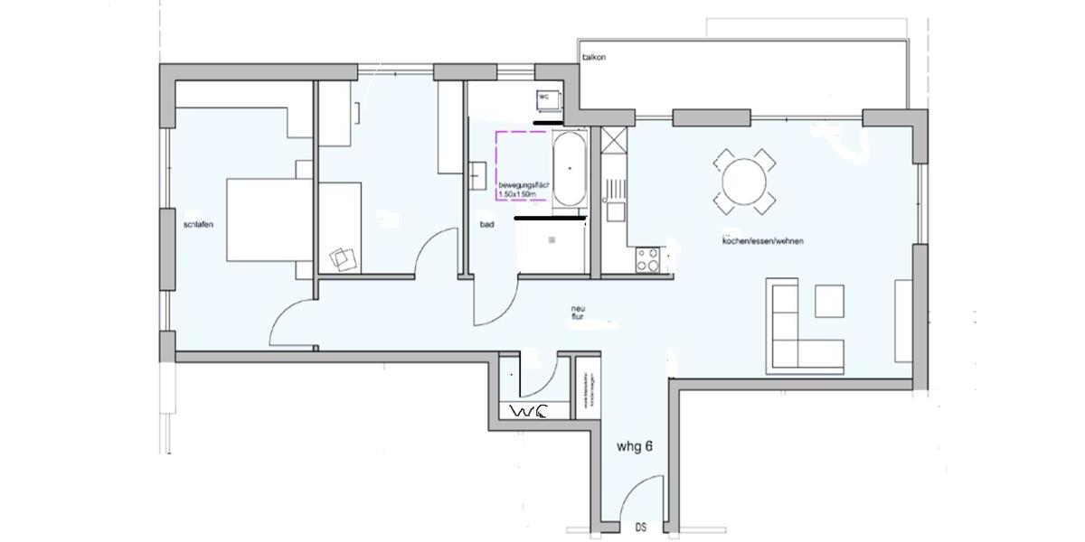 Etagenwohnung Siegburg - 3 Zimmer, 102 m&sup2;, 1.690&euro; | Angebot:26033915