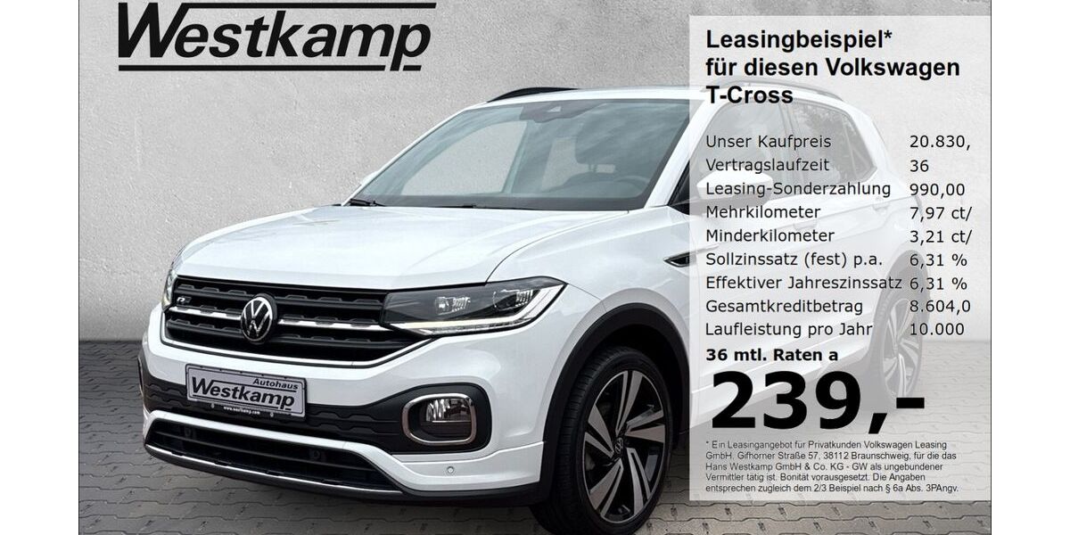 VW T-Cross 78.450 km 20.830 &euro; Frechen 50226