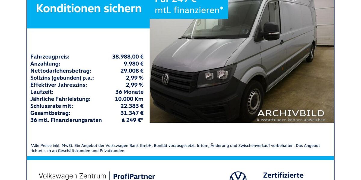 VW Crafter 27.193 km 38.988 &euro; Leverkusen 51379