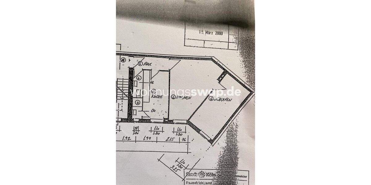 Etagenwohnung Köln Neustadt-Süd - 2 Zimmer, 65 m&sup2;, 1.100&euro; | Angebot:25934448