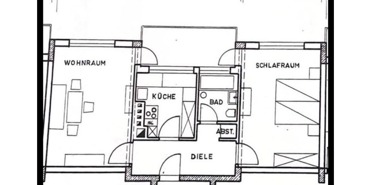 Etagenwohnung Köln Kalk - 2 Zimmer, 58 m&sup2;, 950&euro; | Angebot:26021490
