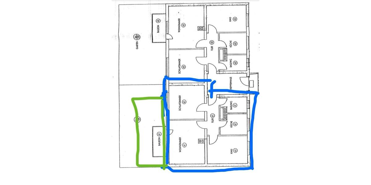 Erdgeschoßwohnung Bonn Friesdorf - 3 Zimmer, 65 m&sup2;, 1.100&euro; | Angebot:25231580