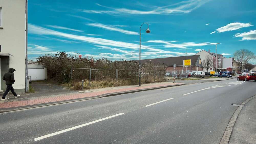 Top-Investment: Baureifes Grundstück mit Baugenehmigung für 11 WE + Gewerbe - Grundstück Leverkusen Küppersteg | Angebot:25839912