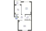 Erdgeschoßwohnung Köln Innenstadt - 2 Zimmer, 47 m&sup2;, 329.000&euro; | Angebot:26799520