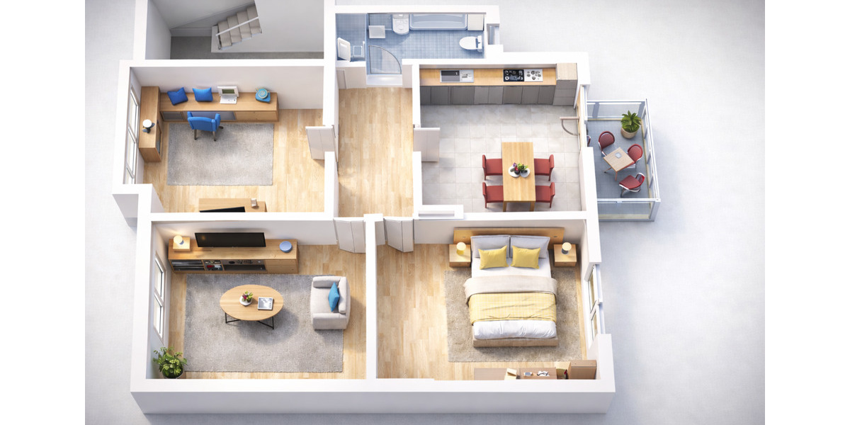 Etagenwohnung Köln Lindenthal - 3 Zimmer, 81 m&sup2;, 380.000&euro; | Angebot:25219173