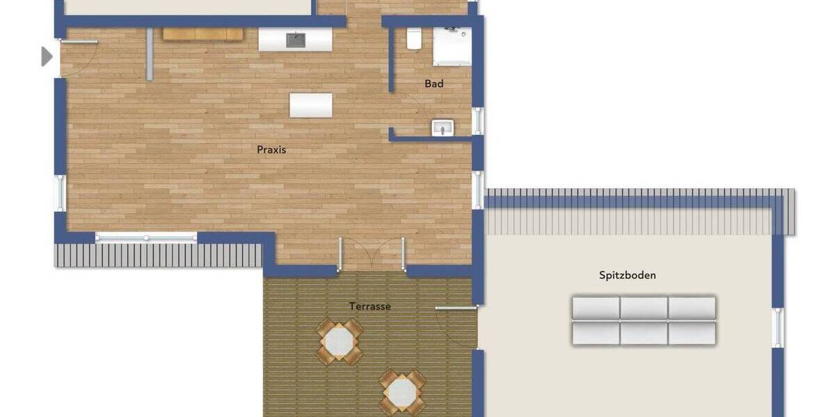 Gewerbeobjekt Rösrath Hoffnungsthal - 2 Zimmer, 61 m&sup2;, 875&euro; | Angebot:26696908