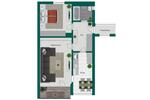 Etagenwohnung Bonn Bad Godesberg - 2 Zimmer, 62 m&sup2;, 199.000&euro; | Angebot:26321310