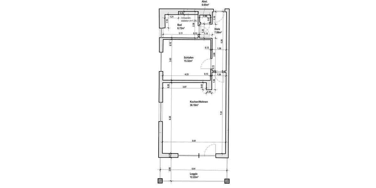Etagenwohnung Weilerswist - 2 Zimmer, 73 m&sup2;, 1.100&euro; | Angebot:26086825