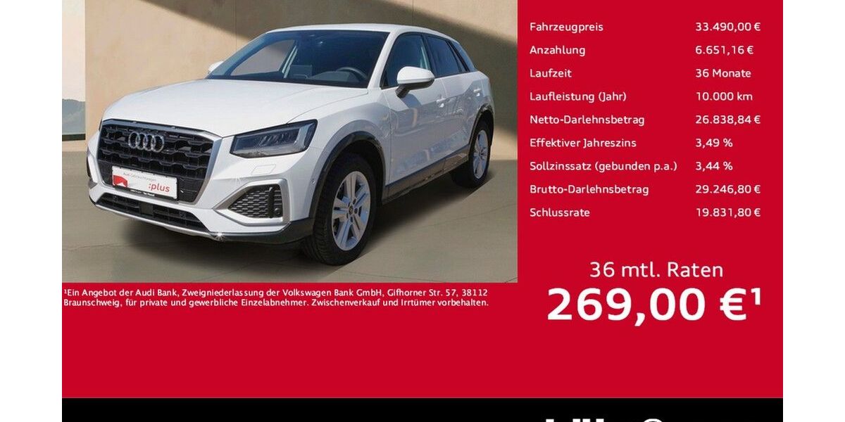 Audi Q2 16.000 km 30.850 &euro; Meckenheim / Bonn 53340