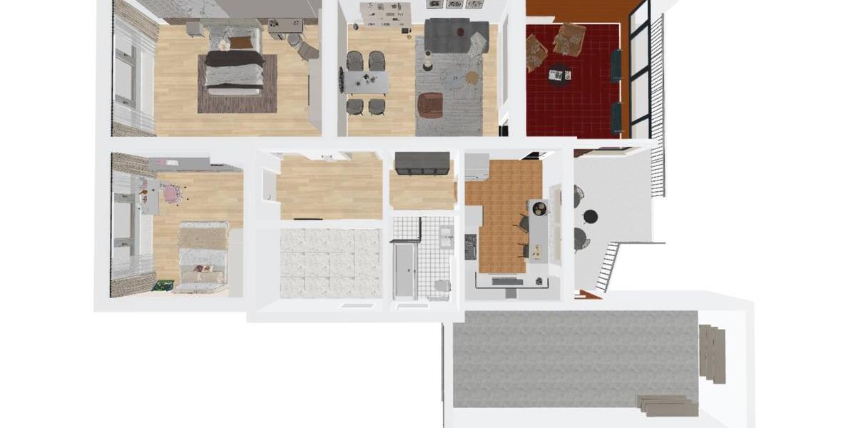 Erdgeschoßwohnung Rösrath - 3 Zimmer, 108 m&sup2;, 1.400&euro; | Angebot:24525276