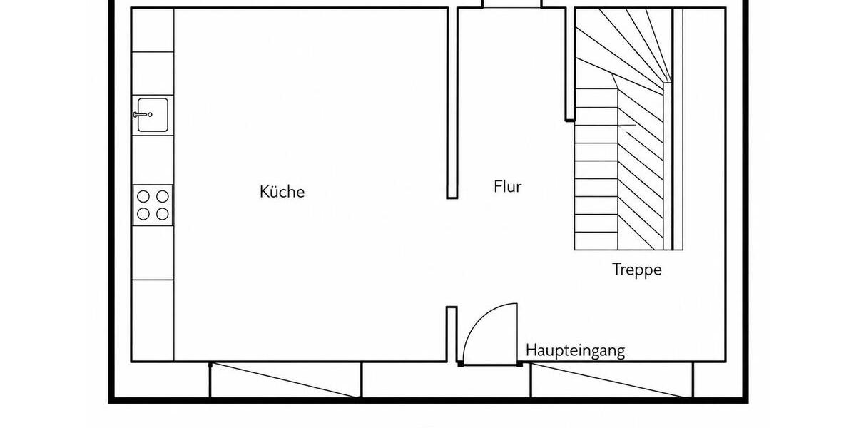 Maisonettenwohnung Troisdorf Altenrath - 2 Zimmer, 75 m&sup2;, 950&euro; | Angebot:26462514