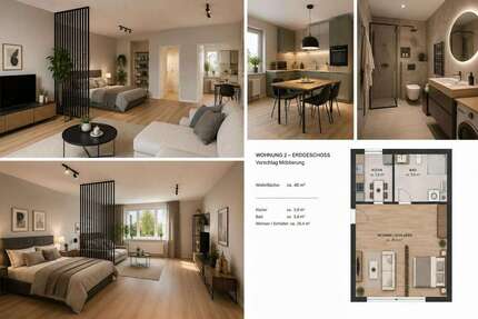 Zimmer Kerpen Buir - 1 Zimmer, 1.200&euro; | Angebot:26827947