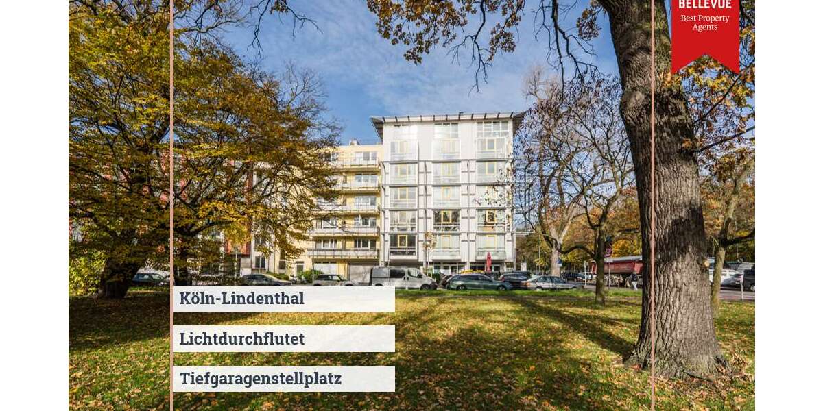Etagenwohnung Köln Lindenthal - 2.5 Zimmer, 89 m&sup2;, 519.000&euro; | Angebot:25803671