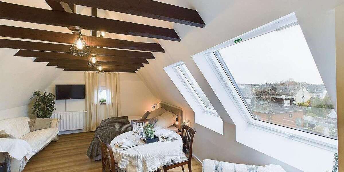 Etagenwohnung Leverkusen Schlebusch - 1.5 Zimmer, 35 m&sup2;, 550&euro; | Angebot:25848910