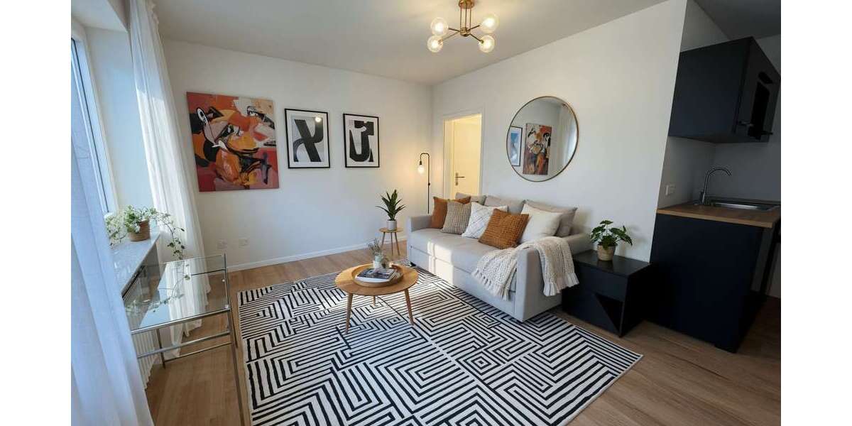 Etagenwohnung Köln Ehrenfeld - 1 Zimmer, 23 m&sup2;, 805&euro; | Angebot:25757860