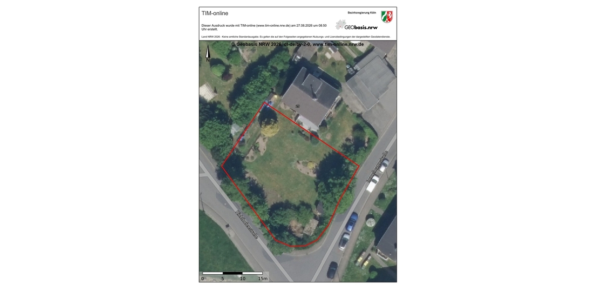 Baugrundstück mit genehmigter Bauvoranfrage in Sankt Augustin-Hangelar - Grundstück Sankt Augustin / Hangelar Hangelar | Angebot:27350231