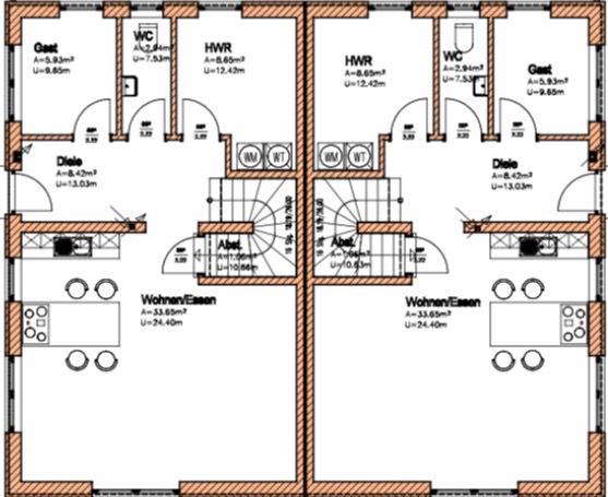 Doppelhaushälfte Bonn Bad Godesberg - 5 Zimmer, 113 m&sup2;, 1.417&euro; | Angebot:26025189
