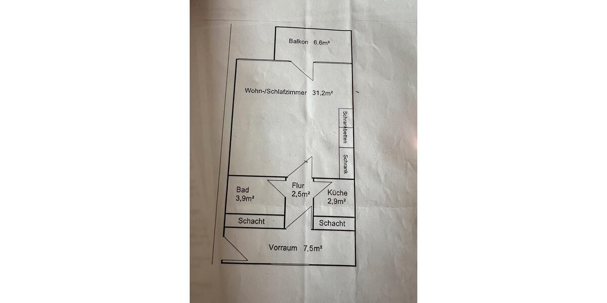 Etagenwohnung Nideggen - 2 Zimmer, 54 m&sup2;, 110.000&euro; | Angebot:27079740