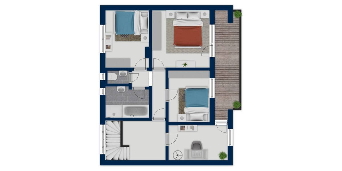 Einfamilienhaus Köln / Rodenkirchen Rodenkirchen - 6 Zimmer, 159 m&sup2;, 970.000&euro; | Angebot:26093652