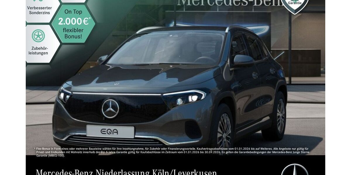 Mercedes-Benz EQA 8.809 km 40.890 &euro; Leverkusen 51371