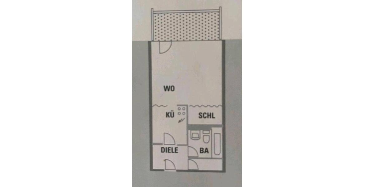Etagenwohnung Köln Kalk - 1 Zimmer, 37 m&sup2;, 154.000&euro; | Angebot:26876154