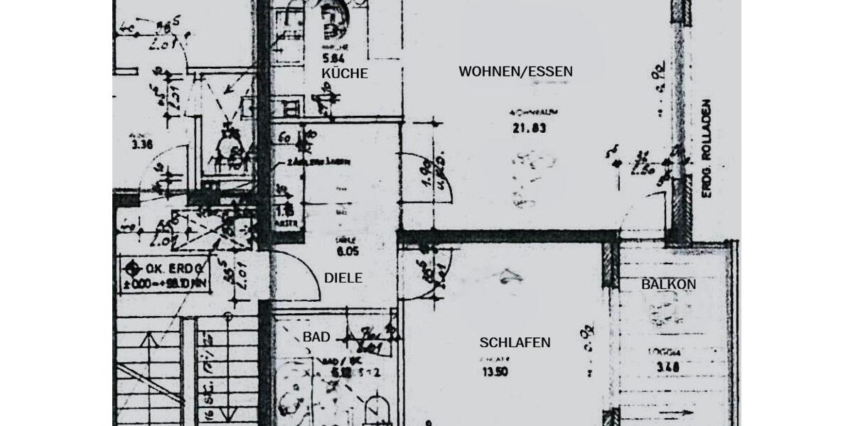 Helle, bezugsfreie 2,5-Zimmer Wohnung in Waldrandlage von Frechen-Königsdorf - Etagenwohnung Frechen Königsdorf | Angebot:25874456