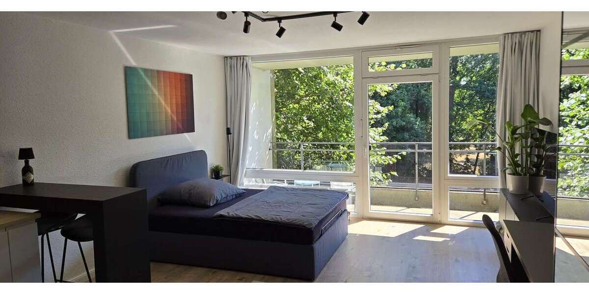 Etagenwohnung Köln Stadtwaldviertel - 1 Zimmer, 33 m&sup2;, 800&euro; | Angebot:27101314